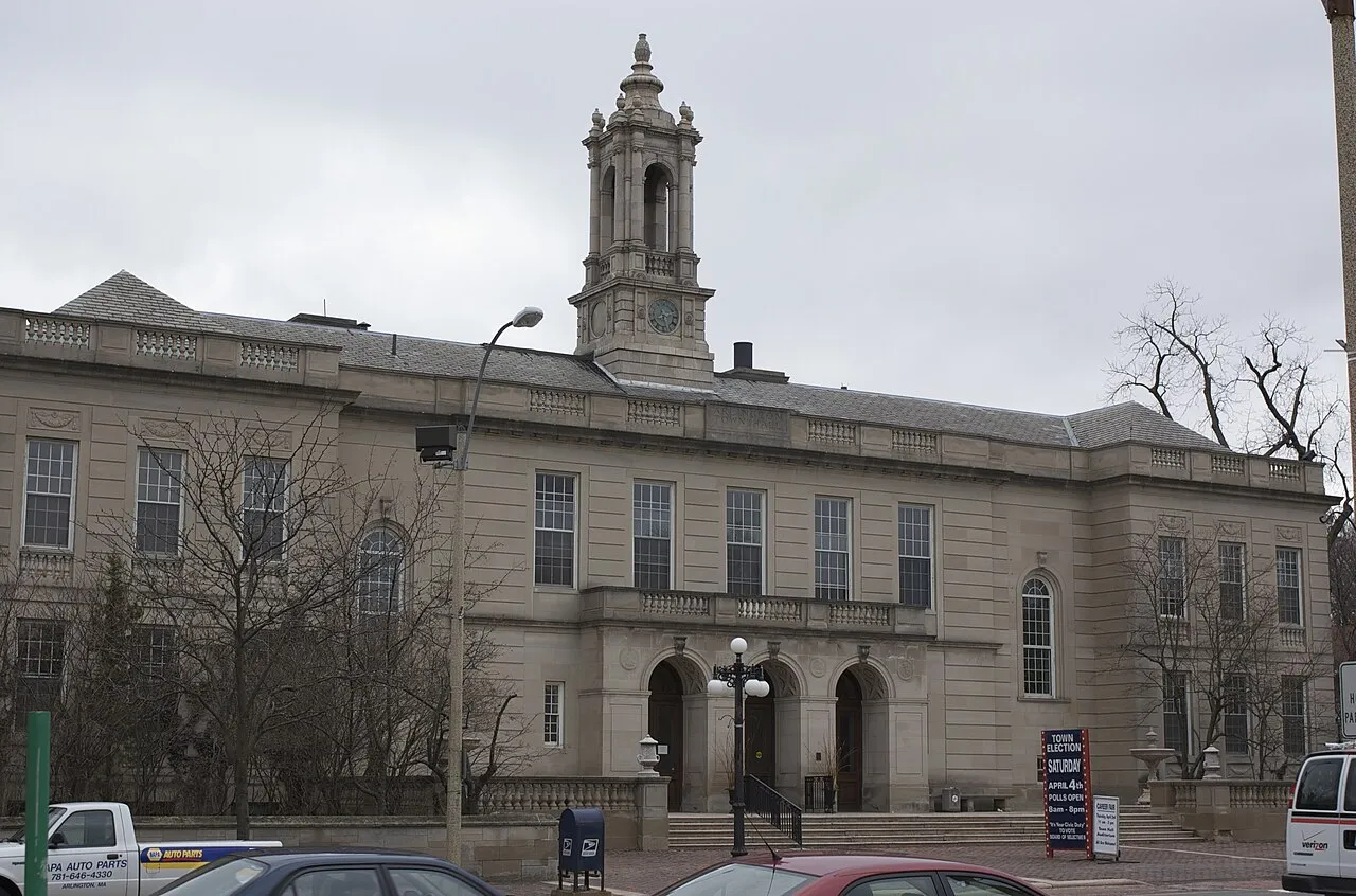 Arlington Town Hall, Arlington, Massachusetts