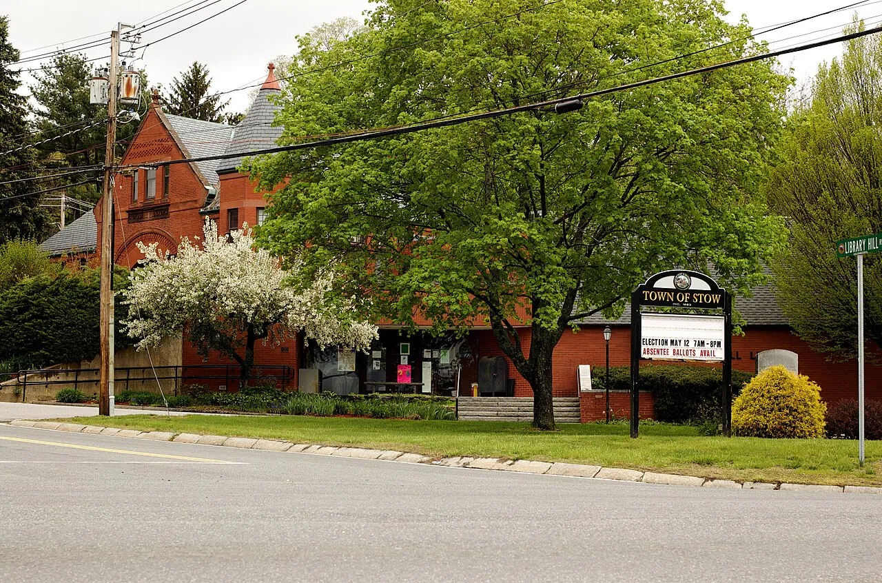 Stow town center, Stow, Massachusetts